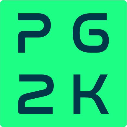 Logo PG2K Empresa de SEO e Performance para E-Commerce